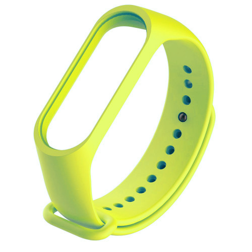Tactical 517 Silikónový Remienok pre Xiaomi Mi Band 3/4 Lime green (EU Blister)