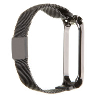 Tactical 379 Loop Magnetický Kovový Remienok pre Xiaomi Mi Band 3/4 Black(EU Blister)
