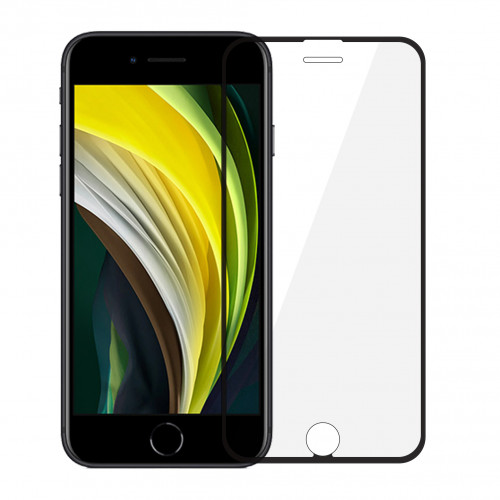 Mocolo 3D Tvrdené Sklo Black pre Apple iPhone 6 / iPhone 6s / iPhone 7 / iPhone 8 / iPhone SE (2020) / iPhone SE (2022)