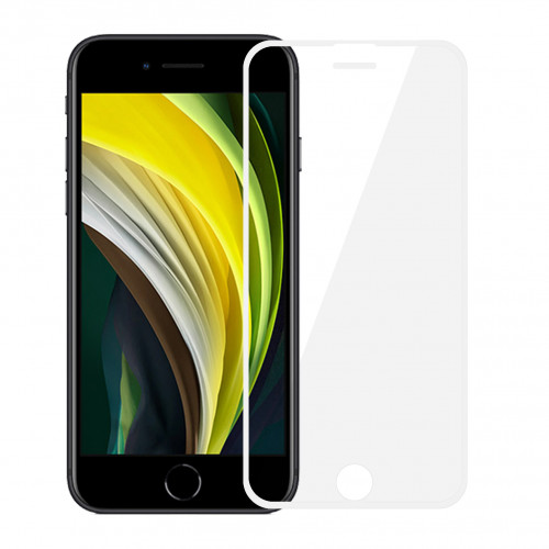Mocolo 3D Tvrdené Sklo White pre Apple iPhone 6 / iPhone 6s / iPhone 7 / iPhone 8 / iPhone SE (2020) / iPhone SE (2022)