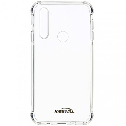 Kisswill Shock TPU Kryt pre Xiaomi Redmi Note 8T Transparent 