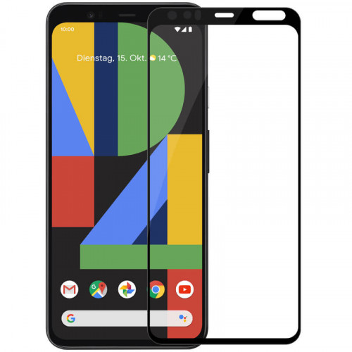 Mocolo 5D Tvrdené Sklo Black pre Google Pixel 4 XL