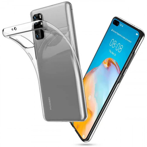 Tactical TPU Kryt Transparent pre Huawei P40 (EU Blister)