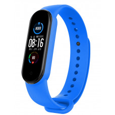 Tactical 667 Silikónový Remienok pre Xiaomi Mi Band 5 / Mi Band 6 Blue (EU Blister)