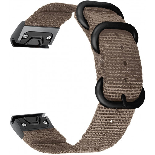 Tactical 674 Nylonový Remienok pre hodinky s QuickFit 22mm Khaki