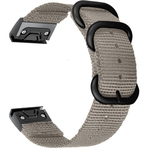 Tactical 673 Nylonový Remienok pre hodinky s QuickFit 22mm Grey