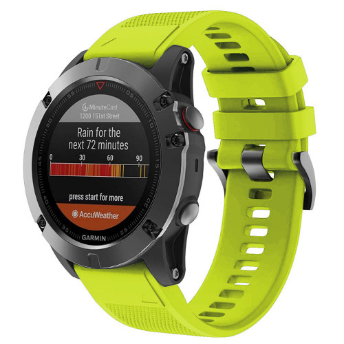 Tactical 684 Silikónový Remienok pre hodinky s QuickFit 26mm Yellow