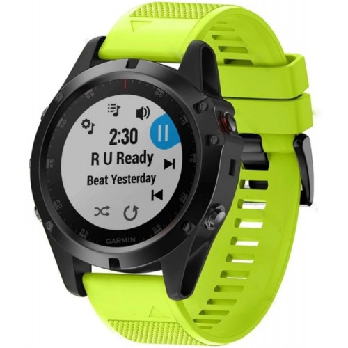 Tactical 681 Silikónový Remienok pre hodinky s QuickFit 22mm Yellow