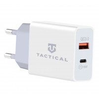 Tactical AR-PD-30W USB-A/USB-C QC 3.0 3.4A Cestovná nabíjačka White