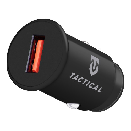 Tactical LZ-336 USB-A QC 3.0 3A Autonabíjačka Black