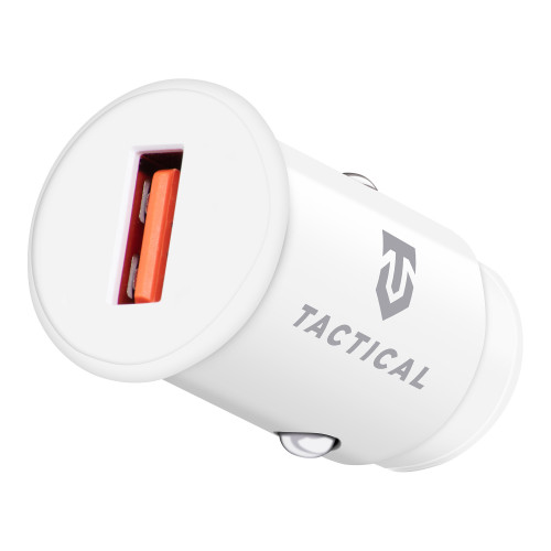 Tactical LZ-336 USB-A QC 3.0 3A Autonabíjačka White