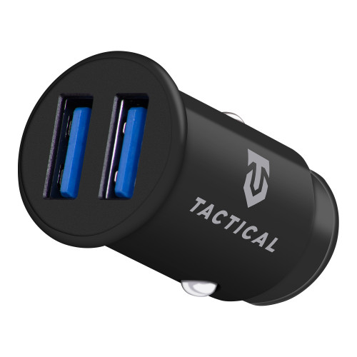 Tactical LZ-337 2xUSB-A 2.4A Autonabíjačka Black