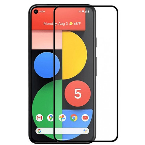 Mocolo 5D Tvrdené Sklo Black pre Google Pixel 5
