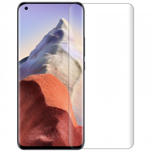 Mocolo 3D UV Tvrdené Sklo Transparent pre Xiaomi Mi 11 Ultra