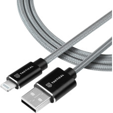 Tactical 029 Fast Rope Kevlar Cable USB-A/Lightning MFI 2m Grey