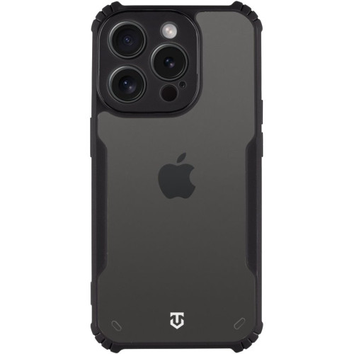 Tactical Quantum Stealth Kryt pre Apple iPhone 15 Pro Clear/Black 