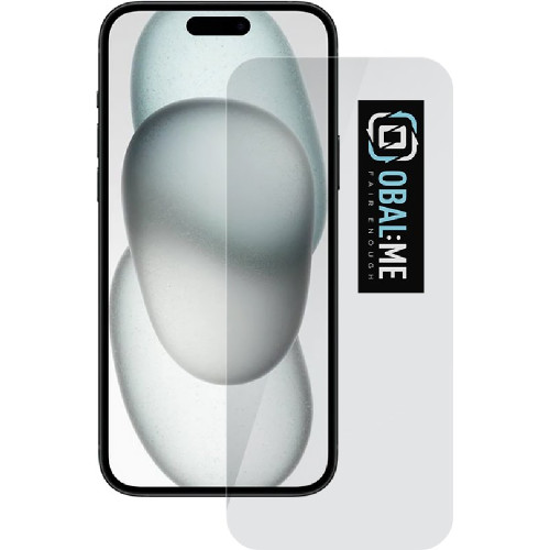 OBAL:ME 2.5D Tvrdené Sklo pre Apple iPhone 15 / iPhone 16 Clear