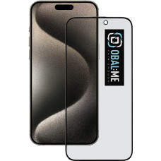 OBAL:ME Privacy 5D Tvrdené Sklo pre Apple iPhone 15 Pro Max Black