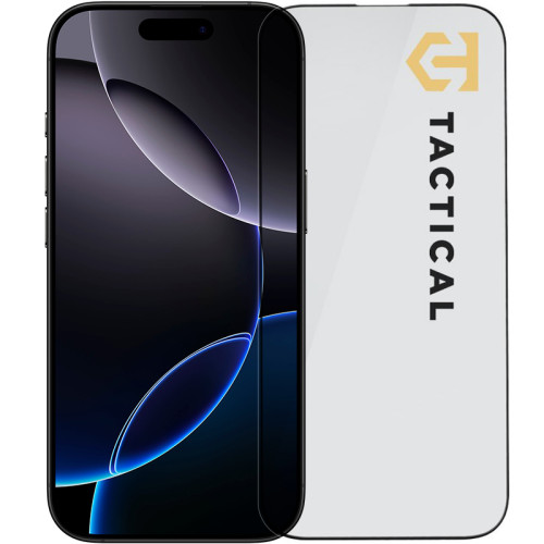 Tactical Glass Shield 5D sklo pre Apple iPhone 16 Pro / iPhone 17 Black