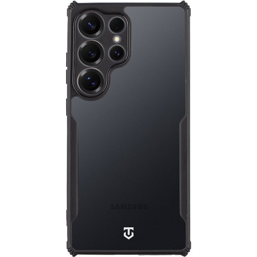 Tactical Quantum Stealth Kryt pre Samsung Galaxy S25 Ultra Clear/Black