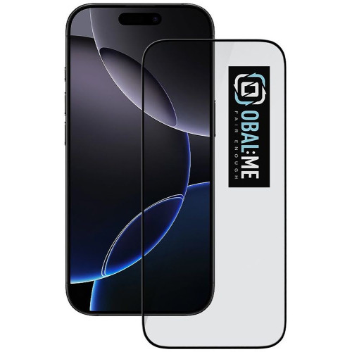 OBAL:ME 5D Tvrdené Sklo pre Apple iPhone 17 / iPhone 17 Pro Black