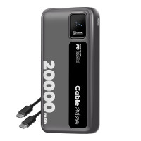 OBAL:ME CablePulse Powerbanka 20000mAh 22,5W Black