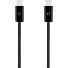 OBAL:ME Super Fast USB-C/USB-C Pletený kábel 60W 1m Black
