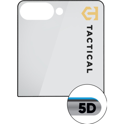 Tactical Glass Shield 5D sklo pre Samsung Galaxy Z Flip8 Black (Vonkajšie) 