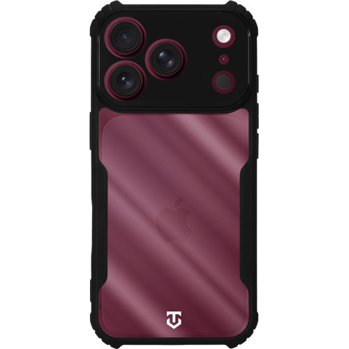 Tactical Quantum Stealth Kryt pre Apple iPhone 17 Pro / iPhone 18 Pro Clear/Black