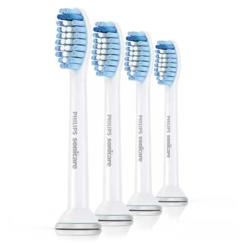 Philips Sonicare S Sensitive Štandardné nástavce pre sonické zubné kefky HX6054/07 4ks/bal