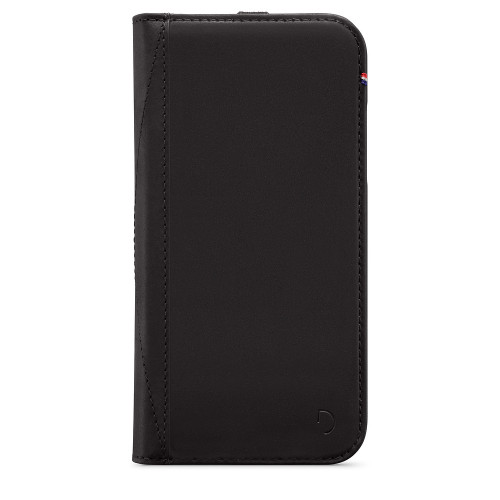Decoded Leather Wallet Case for iPhone Xr Black