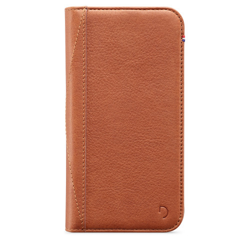 Decoded Leather Wallet Case for iPhone Xr Brown