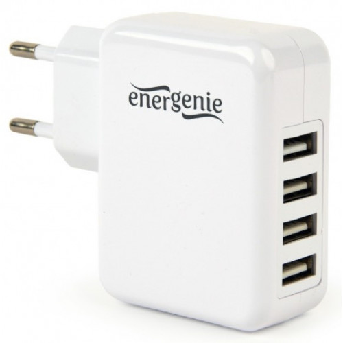 Energenie Univerzálna USB nabíjačka, 3,1 A, biela