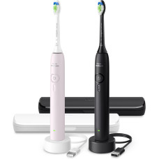 Philips Sonicare 3100 series Dvojité Balenie Pink + Black HX4072/42