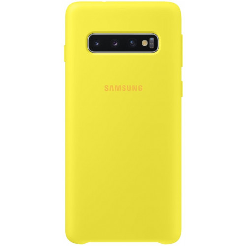 Samsung Silikónový Kryt Yellow pre Galaxy S10