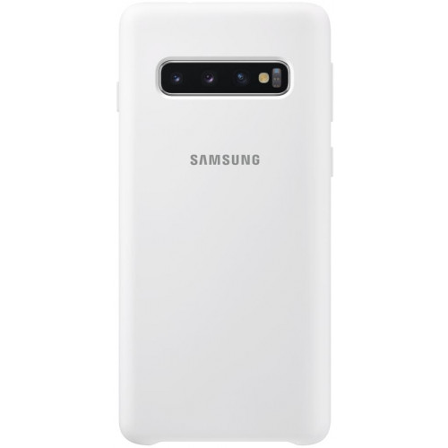 Samsung Silikónový Kryt White pre Galaxy S10