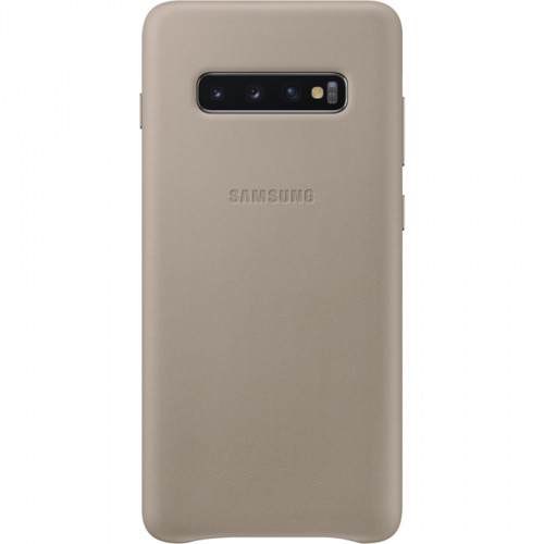 Samsung Kožený Kryt Gray pre Galaxy S10+