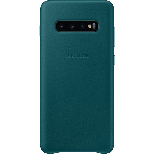 Samsung Kožený Kryt Green pre Galaxy S10+ (EU Blister)