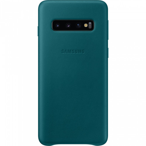 Samsung Kožený Kryt Green pre Galaxy S10 (EU Blister)