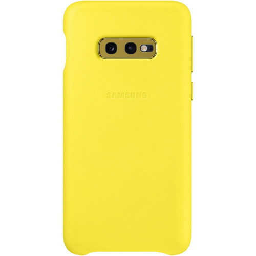 Samsung Kožený Kryt Yellow pre Galaxy S10e (EU Blister)