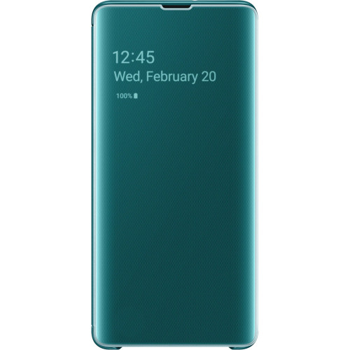 Samsung Clear View Cover Green pre Galaxy S10+ (EU Blister)