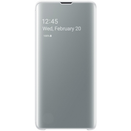 Samsung Clear View Cover White pre Galaxy S10 (EU Blister)