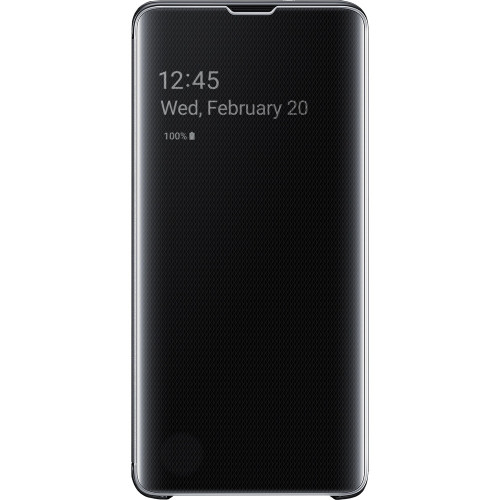 Samsung Clear View Cover Black pre Galaxy S10 (EU Blister)