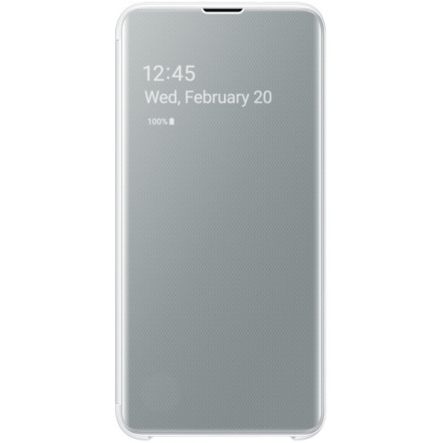 Samsung Clear View Cover White pre Galaxy S10e