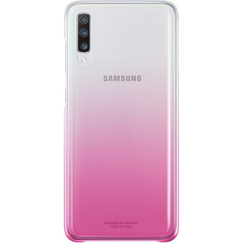 Samsung Gradation Kryt pre Galaxy A70 Pink