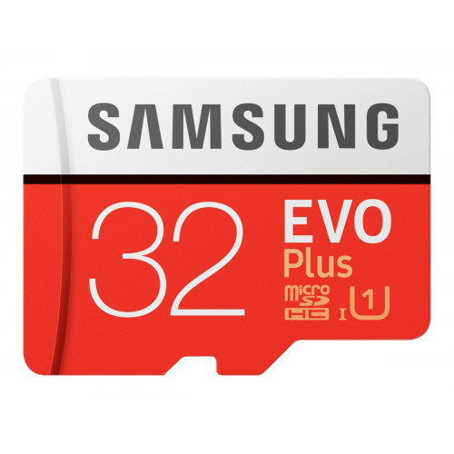 Samsung EVO Plus microSDXC 32GB V30 UHS-I U1 + Adaptér (EU Blister)