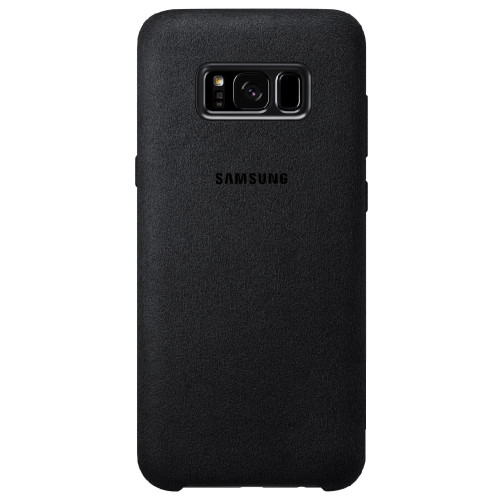 Samsung Alcantara Cover Dark Grey pre Galaxy S8+ (EU Blister)