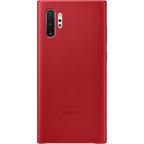 Samsung Kožený Kryt pre Galaxy Note10+ Red