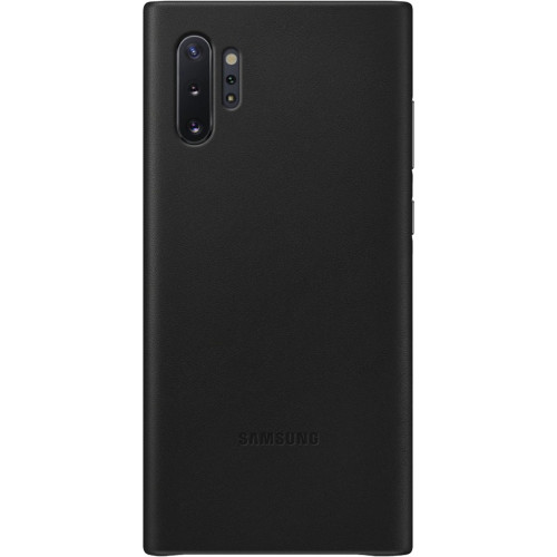 Samsung Kožený Kryt pre Galaxy Note10+ Black (EU Blister)
