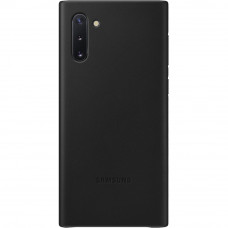 Samsung Kožený Kryt pre Galaxy Note10 Black